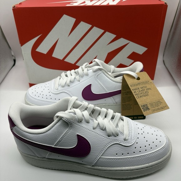 Nike Shoes - Nike Court Vision Low NN Women 9.5 Casual Shoes DH3158-500 Cactus Flower Pink